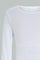 Redtag-Girls-White-Thermal-Top-365,-Category:Thermals,-Colour:White,-Deals:New-In,-Dept:Girls,-Filter:Senior-Girls-(8-to-14-Yrs),-GSR-Thermals,-New-In-GSR-APL,-Non-Sale,-Section:Girls-(0-to-14Yrs)-Senior-Girls-9 to 14 Years