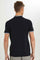 Redtag-Men-Black-Baseball-Collar-Polo-Shirt-Category:Polo-T-Shirts,-Colour:Black,-Deals:New-In,-Dept:Menswear,-Filter:Men's-Clothing,-Men-Polo-T-Shirts,-New-In-Men-APL,-Non-Sale,-S23B,-Section:Men,-TBL-Men's-