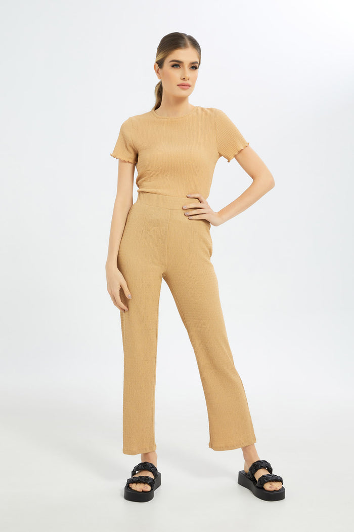 Redtag-Women-Sand-Tops-Category:Tops,-Colour:Sand,-Deals:New-In,-Dept:Ladieswear,-Filter:Women's-Clothing,-LDC,-LDC-Tops,-New-In-LDC-APL,-Non-Sale,-S23B,-Section:Women,-TBL-Women's-