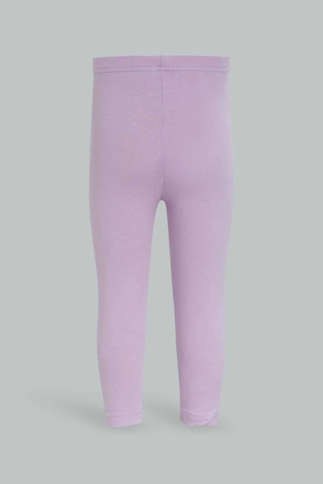 Lilac hot sale baby leggings