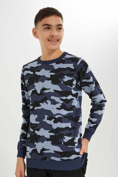 boys camo sweatshirt