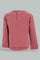 Redtag-Girls-Pink-Floral-Artwork-Sweatshirt-Category:Sweatshirts,-Colour:Apricot,-Deals:New-In,-Dept:Girls,-Filter:Infant-Girls-(3-to-24-Mths),-ING-Sweatshirts,-New-In-ING-APL,-Non-Sale,-Section:Girls-(0-to-14Yrs),-W22B-Infant-Girls-3 to 24 Months