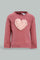 Redtag-Girls-Pink-Floral-Artwork-Sweatshirt-Category:Sweatshirts,-Colour:Apricot,-Deals:New-In,-Dept:Girls,-Filter:Infant-Girls-(3-to-24-Mths),-ING-Sweatshirts,-New-In-ING-APL,-Non-Sale,-Section:Girls-(0-to-14Yrs),-W22B-Infant-Girls-3 to 24 Months