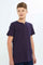 Redtag-Boys-Navy-Jacquard-Henley-Tee-BSR-T-Shirts,-Category:T-Shirts,-Colour:Navy,-Deals:New-In,-Dept:Boys,-Filter:Senior-Boys-(8-to-14-Yrs),-New-In-BSR-APL,-Non-Sale,-S23B,-Section:Boys-(0-to-14Yrs),-TBL-Senior-Boys-9 to 14 Years