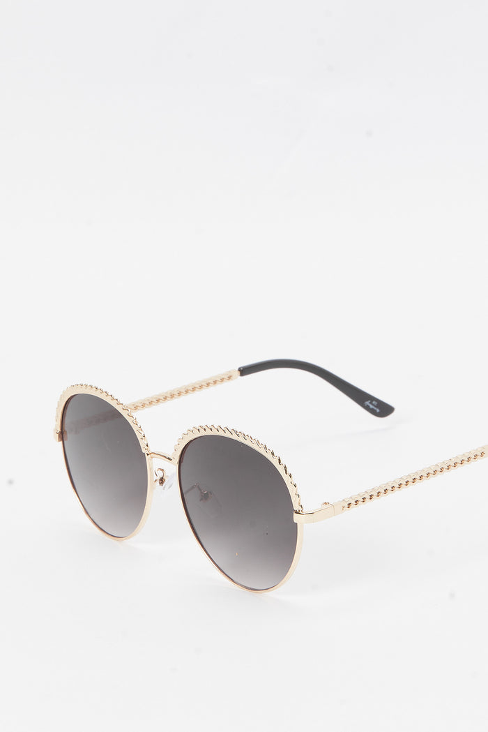 Redtag-Oval-Shaped-Sunglasses-Category:Sunglasses,-Colour:Assorted,-Deals:New-In,-Dept:Ladieswear,-Filter:Women's-Accessories,-New-In,-New-In-Women-ACC,-Non-Sale,-S23A,-Section:Women,-Women-Sunglasses-Women-