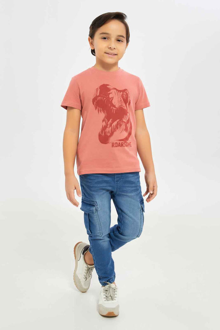 Redtag-Boys-Mid-Wash-Cargo-Pull-On-Jogger-BOY-Jeans,-Category:Jeans,-Colour:Blue,-Deals:New-In,-Dept:Boys,-Filter:Boys-(2-to-8-Yrs),-New-In-BOY-APL,-Non-Sale,-S23B,-Section:Boys-(0-to-14Yrs)-Boys-2 to 8 Years