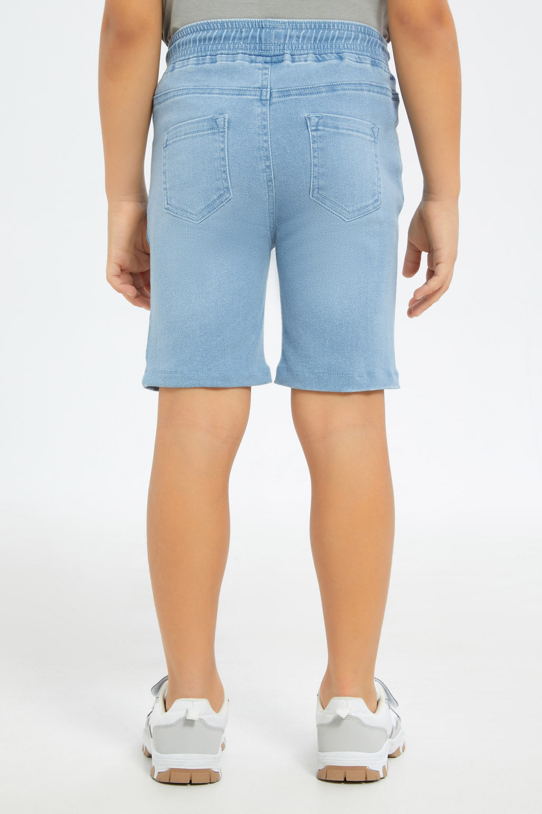 Denim boy shorts womens deals