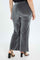 Redtag-Women-Grey-Flared-Hem-Trousers-Category:Trousers,-Colour:Grey,-Deals:New-In,-Dept:Ladieswear,-Filter:Plus-Size,-LDP-Trousers,-New-In-LDP-APL,-Non-Sale,-S23A,-Section:Women-Women's-