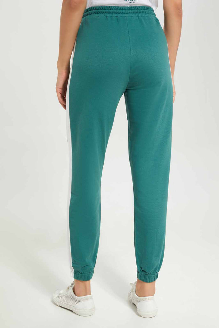 Redtag-Women-Green-Prince-Print-Jogger-Category:Joggers,-Colour:Green,-Deals:New-In,-Dept:Ladieswear,-FF,-Filter:Women's-Clothing,-New-In-Women-APL,-Non-Sale,-S23A,-Section:Women,-Women-Joggers-Women's-