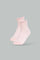 Redtag-Girls-3Pk-Rib-Socks---Pink-365,-Category:Socks,-Colour:Apricot,-Deals:New-In,-Dept:Girls,-Filter:Girls-(2-to-8-Yrs),-GIR-Socks,-New-In-GIR-APL,-Non-Sale,-Section:Girls-(0-to-14Yrs)-Girls-2 to 8 Years