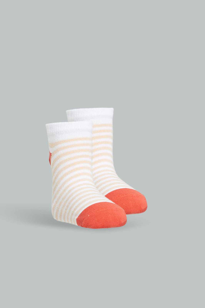 Redtag-Girls-3Pk-Ankle-Kidden-Sock---Oranges-365,-Category:Socks,-Colour:Orange,-Deals:New-In,-Dept:Girls,-Filter:Girls-(2-to-8-Yrs),-GIR-Socks,-New-In-GIR-APL,-Non-Sale,-Section:Girls-(0-to-14Yrs)-Girls-2 to 8 Years