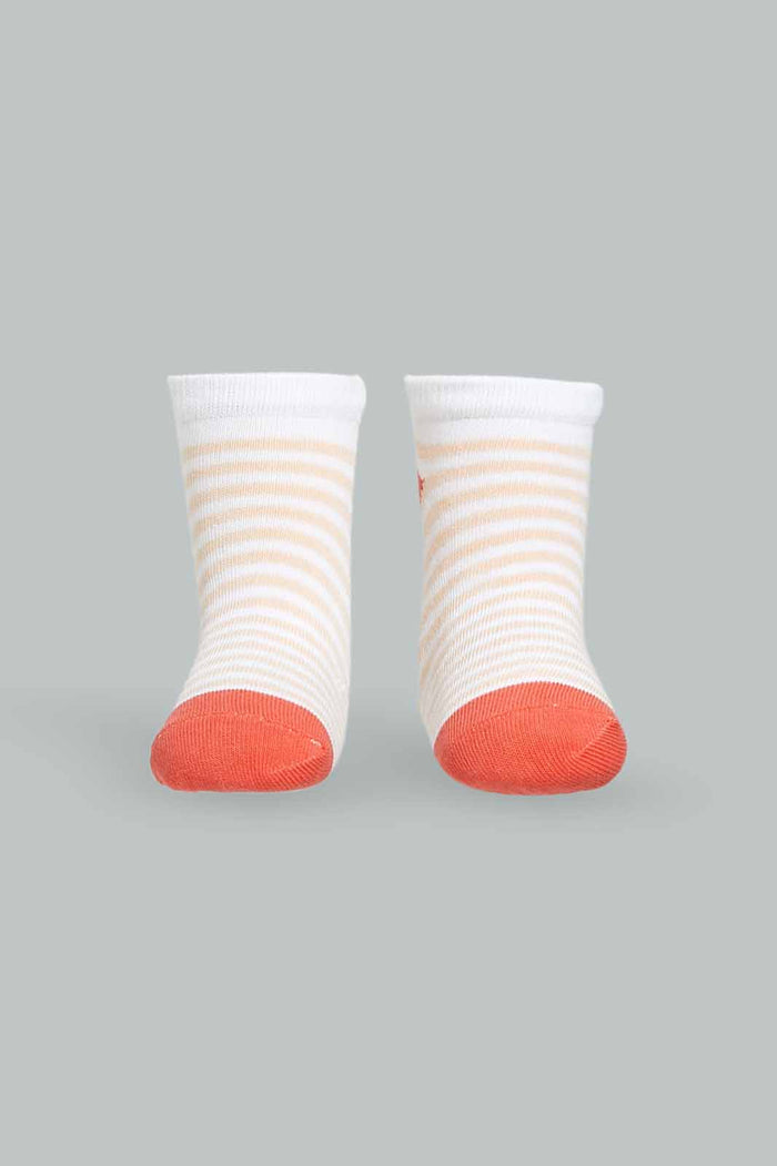 Redtag-Girls-3Pk-Ankle-Kidden-Sock---Oranges-365,-Category:Socks,-Colour:Orange,-Deals:New-In,-Dept:Girls,-Filter:Girls-(2-to-8-Yrs),-GIR-Socks,-New-In-GIR-APL,-Non-Sale,-Section:Girls-(0-to-14Yrs)-Girls-2 to 8 Years