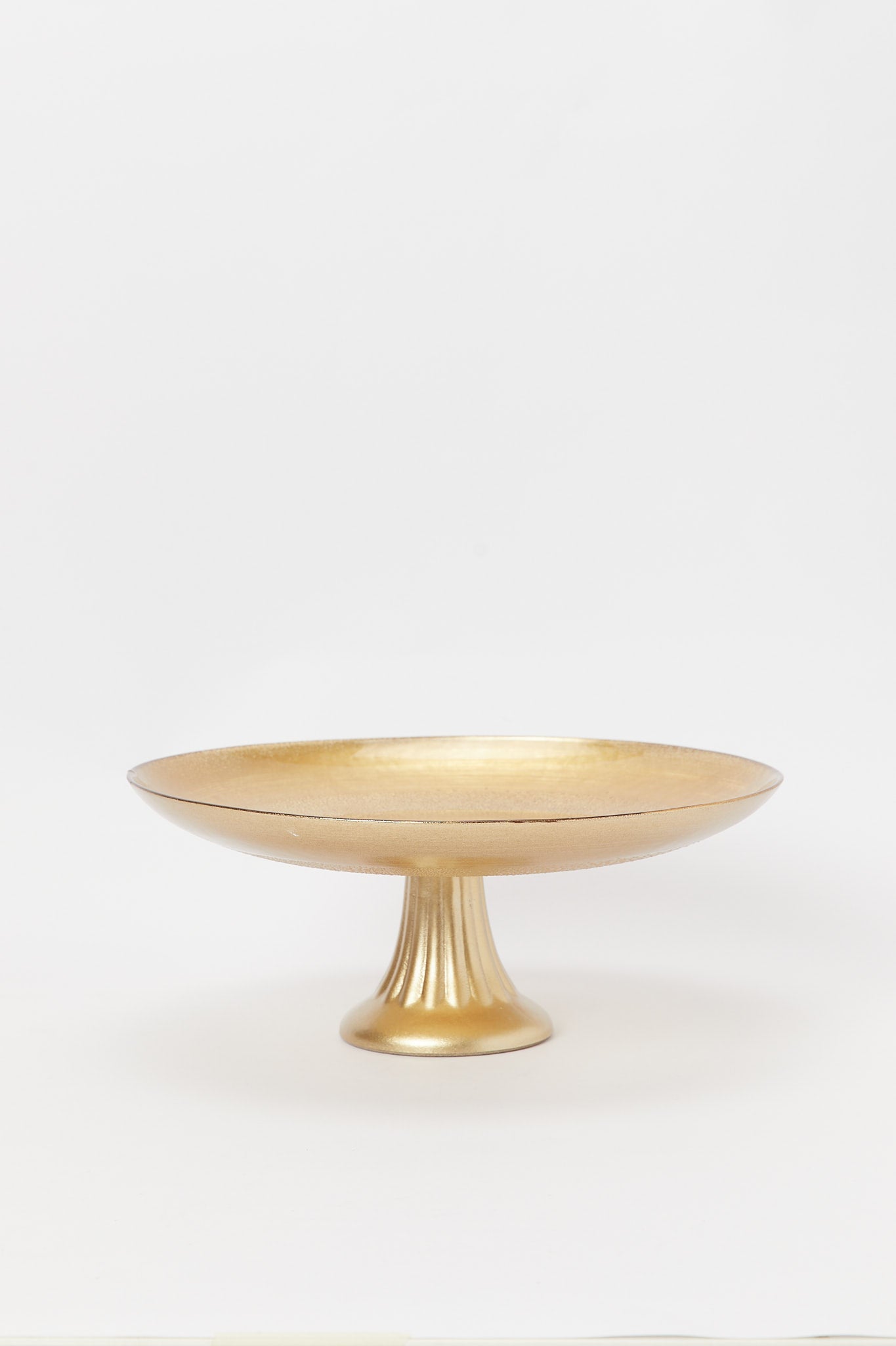 Gold pedestal cake stand best sale