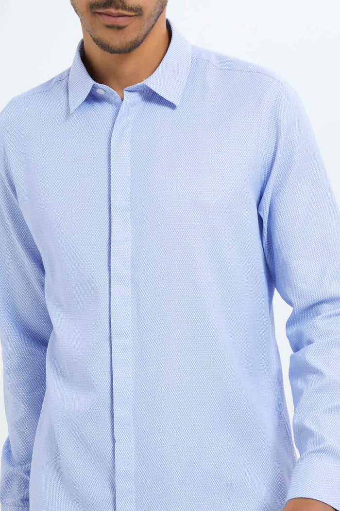 Redtag-Men-Formal-Shirt-2FOR79,-CAPSULE-BUY,-Category:Shirts,-Colour:Blue,-Deals:2-FOR-79,-Deals:New-In,-Dept:Menswear,-Filter:Men's-Clothing,-Men-Shirts,-New-In-Men-APL,-Non-Sale,-Section:Men,-W22B-Men's-