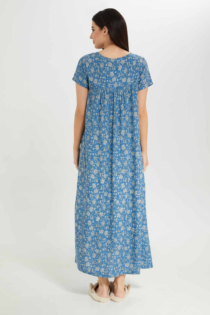 Redtag-Women-Assorted-Printed-Nightgown-Category:Nightgowns,-Colour:Assorted,-Deals:New-In,-Dept:Ladieswear,-Filter:Women's-Clothing,-New-In-Women-APL,-Non-Sale,-S23A,-Section:Women,-Women-Nightgowns--