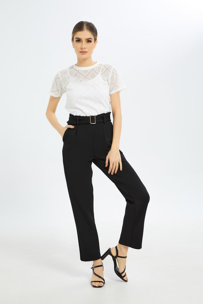 Redtag-Women-White-Lace-Top-Category:T-Shirts,-Colour:White,-Deals:New-In,-Dept:Ladieswear,-Filter:Women's-Clothing,-LDC,-LDC-T-Shirts,-New-In-LDC-APL,-Non-Sale,-S23C,-Section:Women,-TBL-Women's-