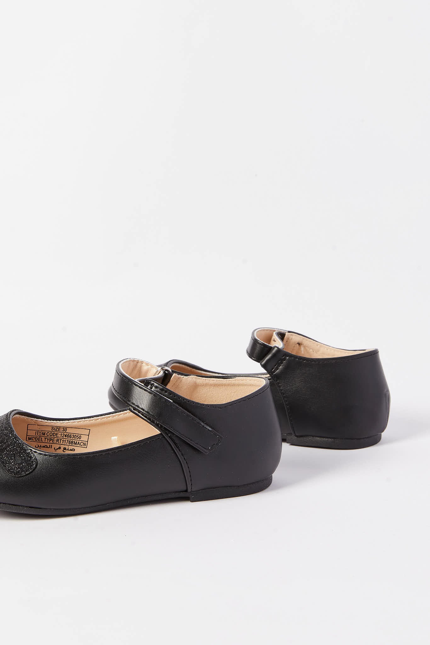 Girls black shoes store sale