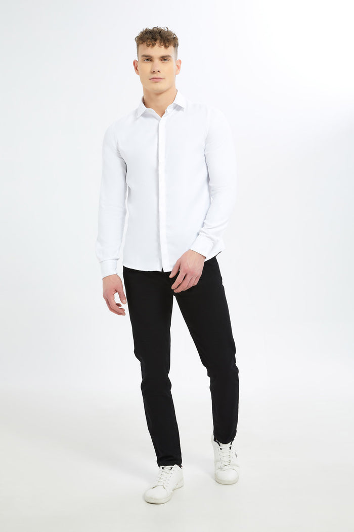 Redtag-Men-Formal-Shirt-CAPSULE-BUY,-Category:Shirts,-Colour:White,-Deals:2-FOR-79,-Deals:New-In,-Dept:Menswear,-Filter:Men's-Clothing,-Men-Shirts,-New-In-Men-APL,-Non-Sale,-S23B,-Section:Men-Men's-