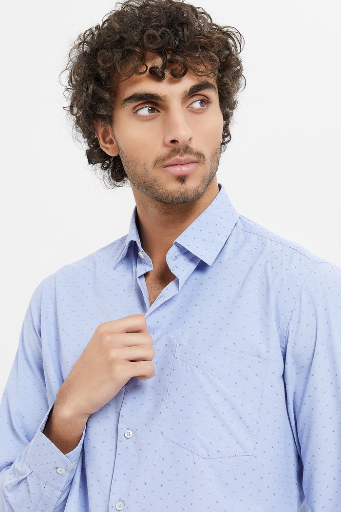 Redtag-Men-Formal-Shirt-Category:Shirts,-Colour:Blue,-Deals:Sale,-Dept:Menswear,-Filter:Men's-Clothing,-H1:MWR,-H2:GEN,-H3:SHI,-H4:CSH,-Men-Shirts,-MWRGENSHIFSH,-ProductType:Casual-Shirts,-S23A,-Sale-Men-APL,-Season:365,-Section:Men--