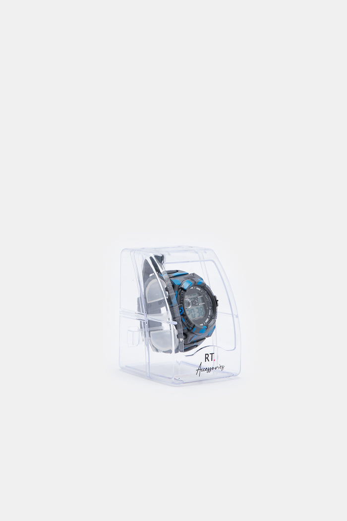 Redtag-Camouflage-Functional-Digital-Watch-BOY-Watches,-Category:Watches,-Colour:Assorted,-Deals:New-In,-Filter:Boys-Accessories,-H1:ACC,-H2:BOY,-H3:BOA,-H4:BOA-BOYS-ACCESSORIES,-New-In,-New-In-BOY-ACC,-Non-Sale,-ProductType:Digital-Watches,-S23C,-Season:S23C,-Section:Boys-(0-to-14Yrs)-Boys-
