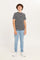 Redtag-Boys-Grey-Mel-Jacquard-Stripe-Tee-BSR-T-Shirts,-Category:T-Shirts,-Colour:Grey,-Deals:New-In,-Dept:Boys,-Filter:Senior-Boys-(8-to-14-Yrs),-H1:KWR,-H2:BSR,-H3:TSH,-H4:TSH,-KWRBSRTSHTSH,-New-In-BSR-APL,-Non-Sale,-RMD,-S23C,-Season:S23D,-Section:Boys-(0-to-14Yrs)-Senior-Boys-9 to 14 Years