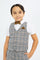 Redtag-Boys-Grey-Check-Waistcoat-And-Shirt-With-Bow-Tie-Set-BOY-Sets,-Category:Sets,-Colour:Grey,-Deals:New-In,-Event:,-Filter:Boys-(2-to-8-Yrs),-H1:KWR,-H2:BOY,-H3:SET,-H4:CAE,-New-In-BOY-APL,-Non-Sale,-Packs,-Promo:,-RMD,-S23C,-Season:S23C,-Section:Boys-(0-to-14Yrs),-Set:Set-of-3-Boys-2 to 8 Years
