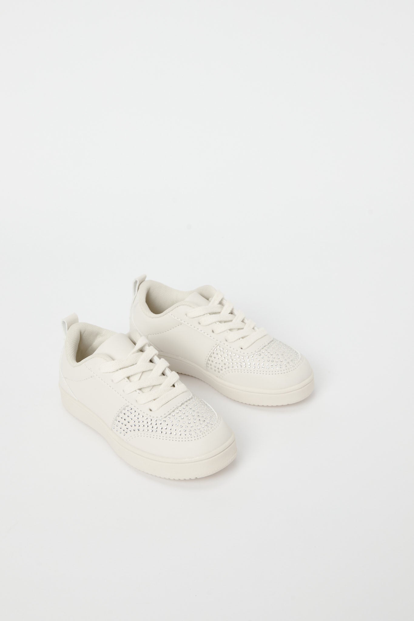 Girls clearance diamante trainers