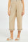 Redtag-Women-Beige-Linen-Short-Sleeves-Pyjama-Set-Category:Pyjama-Sets,-Colour:Beige,-Deals:New-In,-Filter:Women's-Clothing,-H1:LWR,-H2:LDN,-H3:NWR,-H4:PJS,-New-In-Women-APL,-Non-Sale,-RMD,-S23C,-Season:S23C,-Section:Women,-Women-Pyjama-Sets--