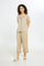 Redtag-Women-Beige-Linen-Short-Sleeves-Pyjama-Set-Category:Pyjama-Sets,-Colour:Beige,-Deals:New-In,-Filter:Women's-Clothing,-H1:LWR,-H2:LDN,-H3:NWR,-H4:PJS,-New-In-Women-APL,-Non-Sale,-RMD,-S23C,-Season:S23C,-Section:Women,-Women-Pyjama-Sets--