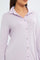 Redtag-Women-Lilac-Nightshirt-Long-Sleeves-With-Lace-Plain-Poly-Viscose-Category:Nightshirts,-Colour:Lilac,-Deals:New-In,-Filter:Women's-Clothing,-New-In-Women-APL,-Non-Sale,-S23B,-Section:Women,-Women-Nightshirts--