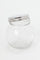 Redtag-Glass-Storage-Jar-(Medium)-Category:Canisters-And-Jars,-Colour:White,-Deals:New-In,-Filter:Home-Dining,-H1:HMW,-H2:DIN,-H3:STO,-H4:STG,-HMW-DIN-Storage,-New-In-HMW-DIN,-Non-Sale,-S23C,-Season:S23C,-Section:Homewares,-Style:CANISTER-SET-Home-Dining-