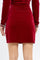 Redtag-Women-Red-Velvet-Skirt-With-Trims-Category:Skirts,-Colour:Red,-Deals:New-In,-Filter:Women's-Clothing,-H1:LWR,-H2:LEC,-H3:SKT,-H4:CAK,-LEC,-LEC-Skirts,-New-In-LEC-APL,-Non-Sale,-S23C,-Season:S23C,-Section:Women-Women's-