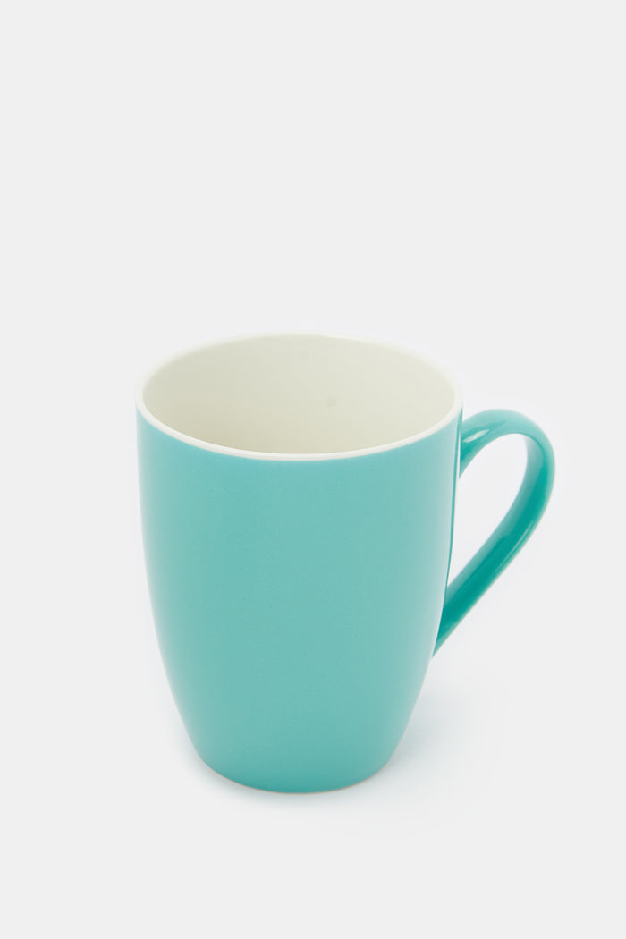 Redtag-Teal-Single-Mug-Category:Cups-&-Mugs,-Colour:Teal,-Deals:New-In,-Filter:Home-Dining,-H1:HMW,-H2:DIN,-H3:CRC,-H4:CSN,-HMW-DIN-Crockery,-New-In-HMW-DIN,-Non-Sale,-Promo:MULTIPLE,-S23C,-Season:S23C,-Section:Homewares,-Style:MUG-Home-Dining-