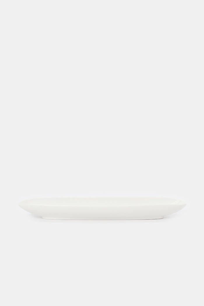 Redtag-White-Rectangle-Platter-365,-Category:Bowls,-Colour:White,-Deals:New-In,-Filter:Home-Dining,-H1:HMW,-H2:DIN,-H3:SEW,-H4:SSE,-HMW-DIN-Serveware,-New-In-HMW-DIN,-Non-Sale,-Season:365,-Section:Homewares,-Style:TABLE-Home-Dining-