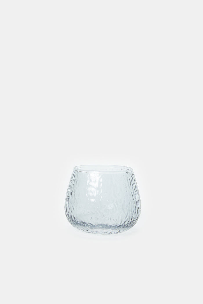 Redtag-Blue-Texture-Effect-Glass-Candle-Holder-Category:Candles-&-Fragrances,-Colour:Blue,-Deals:New-In,-Filter:Home-Decor,-H1:HMW,-H2:HOM,-H3:DEA,-H4:DCA,-HMW-HOM-Decorative-Accessories,-HMWHOMDEADCA,-New-In-HMW-HOM,-Non-Sale,-ProductType:Candle-Holder,-Promo:RIVA,-RMD,-S23C,-Season:S23C,-Section:Homewares,-Style:ACCENT-T-LIGHT-Home-Decor-