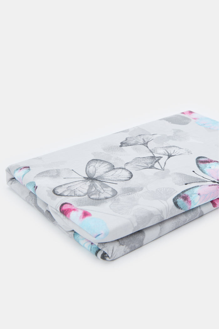 Redtag-Grey-Butterfly-Printed-Pillowcase-Category:Pillowcases,-Colour:Grey,-Deals:New-In,-Filter:Home-Bedroom,-H1:HMW,-H2:BED,-H3:BLN,-H4:PWC,-HMW-BED-Pillowcases,-HMWBEDBLNPWC,-New-In-HMW-BED,-Non-Sale,-Packs,-ProductType:Pillowcases,-S23C,-Season:S23C,-Section:Homewares,-Set:Set-of-2,-Style:SET-OF-2-Home-Bedroom-