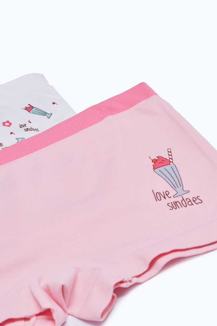 Redtag-Girls-Strawberry-Pack-Of-2-Brief-365,-Category:Briefs,-Colour:Assorted,-Deals:New-In,-ESS,-Event:STRATEGY,-Filter:Senior-Girls-(8-to-14-Yrs),-GSR-Briefs,-H1:KWR,-H2:GSR,-H3:UNW,-H4:BRE,-New-In-GSR-APL,-Non-Sale,-Packs,-Promo:ESS,-Season:365,-Section:Girls-(0-to-14Yrs),-Set:Set-of-2-Senior-Girls-9 to 14 Years