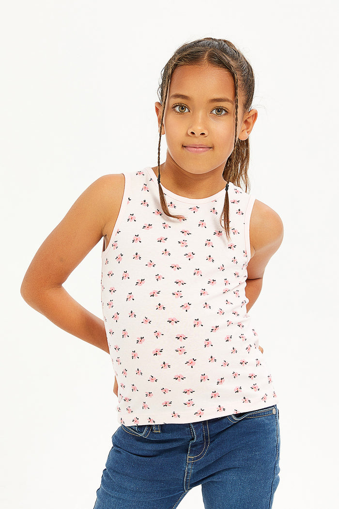 Redtag-Girls-2-Pk---Pink-Cami-365,-Category:Vests,-Colour:Assorted,-Deals:New-In,-ESS,-Event:STRATEGY,-Filter:Girls-(2-to-8-Yrs),-GIR-Vests,-H1:KWR,-H2:GIR,-H3:UNW,-H4:VES,-New-In-GIR-APL,-Non-Sale,-Packs,-Promo:ESS,-Season:365,-Section:Girls-(0-to-14Yrs),-Set:Set-of-2-Girls-2 to 8 Years