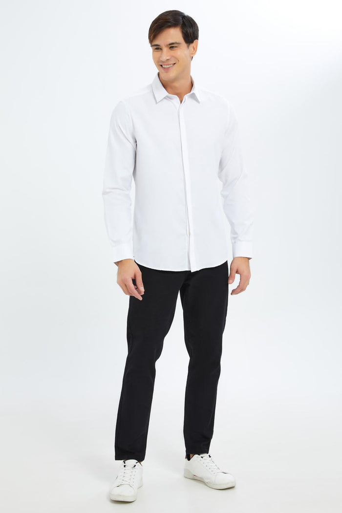 Redtag-Men-Formal-Shirt-365,-CAPSULE-BUY,-Category:Shirts,-Colour:White,-Deals:New-In,-Filter:Men's-Clothing,-Men-Shirts,-New-In-Men-APL,-Non-Sale,-Section:Men-Men's-