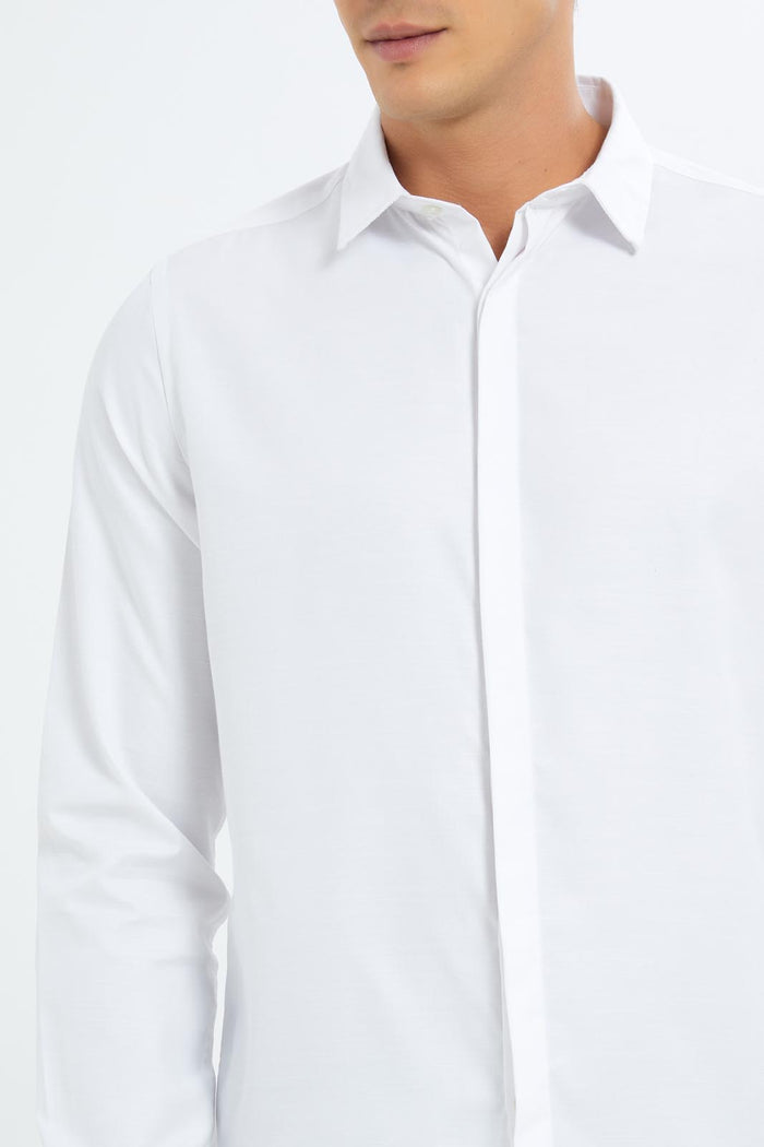 Redtag-Men-Formal-Shirt-365,-CAPSULE-BUY,-Category:Shirts,-Colour:White,-Deals:New-In,-Filter:Men's-Clothing,-Men-Shirts,-New-In-Men-APL,-Non-Sale,-Section:Men-Men's-