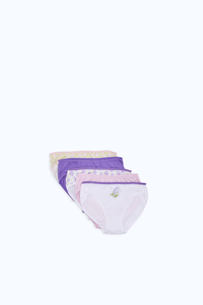 Redtag-Girls-5Pack--Mermaid-Design-Brief-365,-Category:Briefs,-Colour:Assorted,-Deals:New-In,-ESS,-Event:STRATEGY,-Filter:Girls-(2-to-8-Yrs),-GIR-Briefs,-H1:KWR,-H2:GIR,-H3:UNW,-H4:BRE,-New-In-GIR-APL,-Non-Sale,-Packs,-Promo:ESS,-Season:365,-Section:Girls-(0-to-14Yrs),-Set:Set-of-5-Girls-2 to 8 Years