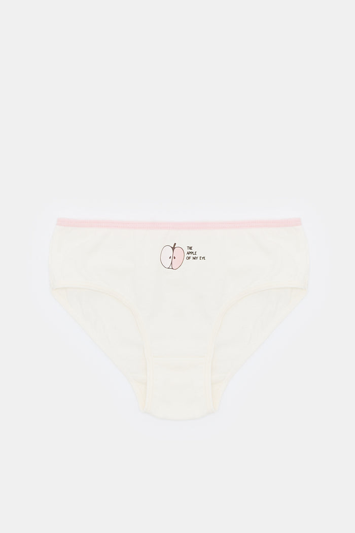 Redtag-Girls-5Pack--Fruit-Design-Brief-365,-Category:Briefs,-Colour:Assorted,-Deals:New-In,-ESS,-Event:STRATEGY,-Filter:Girls-(2-to-8-Yrs),-GIR-Briefs,-H1:KWR,-H2:GIR,-H3:UNW,-H4:BRE,-KWRGIRUNWBRE,-New-In-GIR-APL,-Non-Sale,-Packs,-ProductType:Briefs-Bikini,-Promo:ESS,-Season:365,-Section:Girls-(0-to-14Yrs),-Set:Set-of-5-Girls-2 to 8 Years