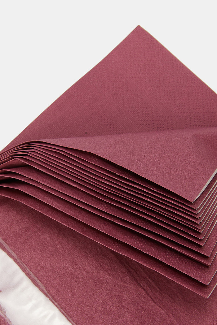 Redtag-Beige-Floral-Paper-Napkins-(20-Piece)-Category:2-Tier-Stand,-Colour:Red,-Deals:New-In,-Filter:Home-Dining,-H1:HMW,-H2:DIN,-H3:KIS,-H4:ACC,-HMW-DIN-Kitchen-Accessories,-HMWDINKISACC,-New-In-HMW-DIN,-Non-Sale,-Packs,-ProductType:Napkins,-S23C,-Season:S23C,-Section:Homewares,-Set:Set-of-20,-Style:KITCHEN-ACCESSORIES-Home-Dining-