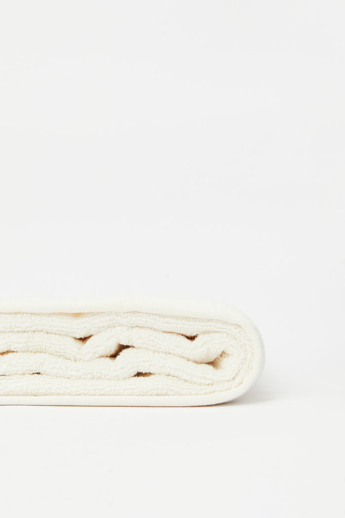 Redtag-Cream-Luxury-Cotton-Beach-Towel-Category:Towels,-Colour:Cream,-Deals:New-In,-Filter:Home-Bathroom,-H1:HMW,-H2:BAC,-H3:TOW,-H4:BEA,-HMW-BAC-Towels,-New-In-HMW-BAC,-Non-Sale,-S23C,-Season:S23C,-Section:Homewares,-Style:PREMIUM-Home-Bathroom-