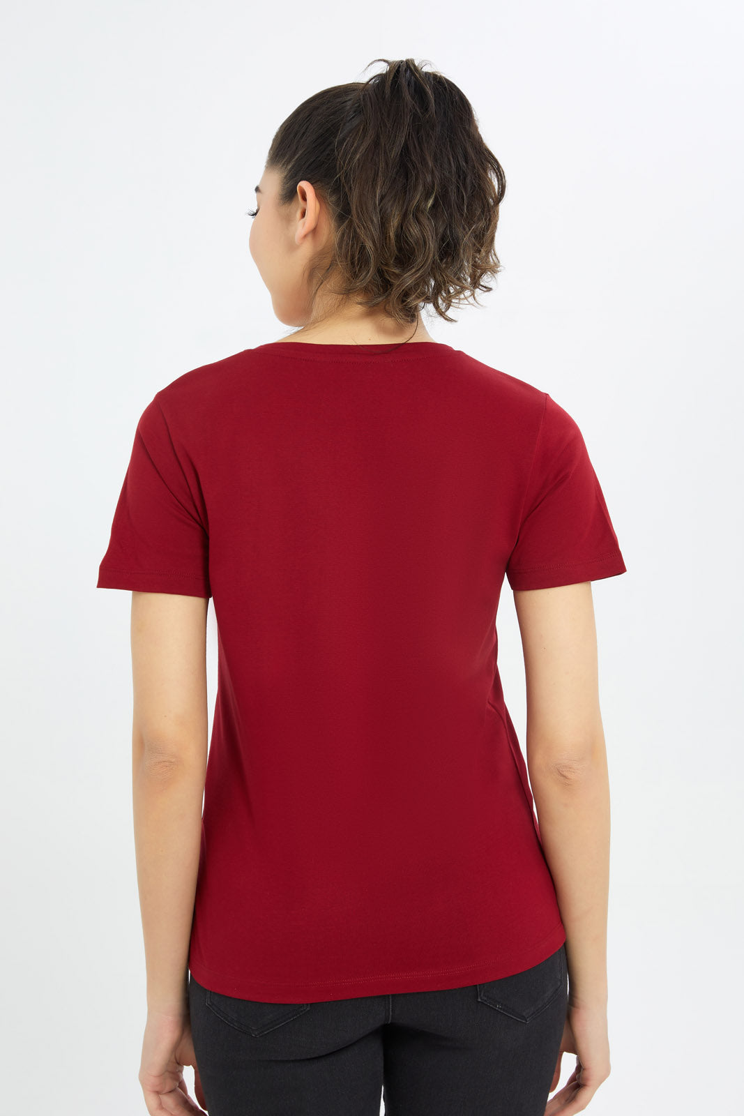 womens red shirts for sale
