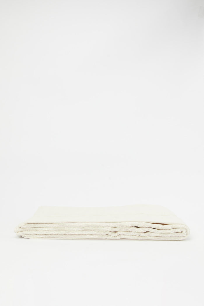 Redtag-Beige-Textured-Cotton-Beach-Towel-365,-Category:Towels,-Colour:Beige,-Deals:New-In,-Filter:Home-Bathroom,-H1:HMW,-H2:BAC,-H3:TOW,-H4:BEA,-HMW-BAC-Towels,-New-In-HMW-BAC,-Non-Sale,-Season:365,-Section:Homewares,-Style:SECONDARY-WALL-Home-Bathroom-
