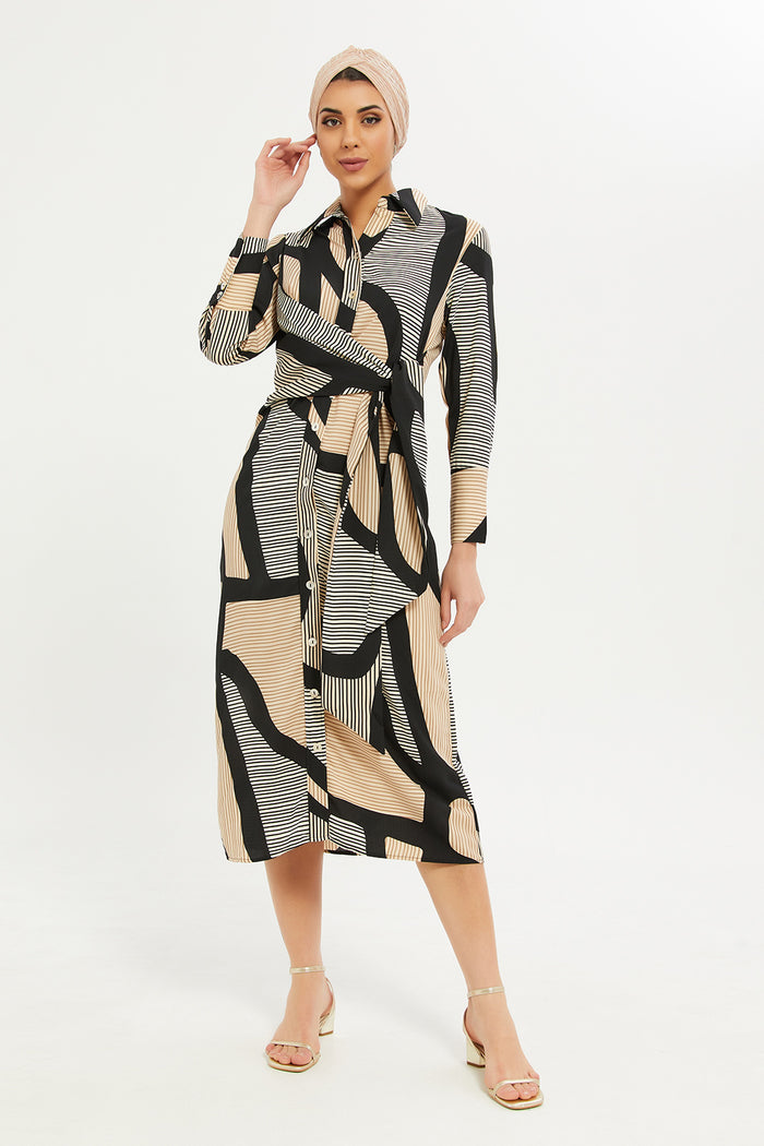 Redtag-Women-Animal-Print-Maxi-Dress-Category:Dresses,-Colour:Assorted,-Deals:New-In,-Filter:Women's-Clothing,-H1:LWR,-H2:LMC,-H3:DRS,-H4:CAD,-LMC,-Modest,-New-In-Women-APL,-Non-Sale,-Occasion:Party-Dress,-RMD,-S23C,-Season:S23C,-Section:Women,-Women-DressesDress-Size:Maxi-Dress--