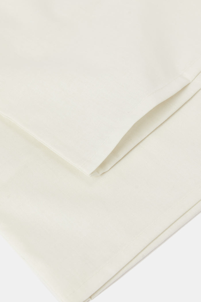 Redtag-Ivory-2-Piece-Solid-Pillowcase-365,-Category:Pillowcases,-Colour:Ivory,-Deals:New-In,-Filter:Home-Bedroom,-H1:HMW,-H2:BED,-H3:BLN,-H4:PWC,-HMW-BED-Pillowcases,-HMWBEDBLNPWC,-New-In-HMW-BED,-Non-Sale,-Packs,-ProductType:Pillowcases,-Season:365,-Section:Homewares,-Set:Set-of-2,-Style:SET-OF-2-Home-Bedroom-