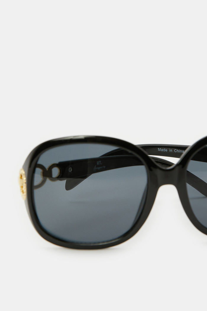 Redtag-Over-Sized-Embellished-Frame-Sunglasses-Category:Sunglasses,-Colour:Assorted,-Deals:New-In,-Filter:Women's-Accessories,-H1:ACC,-H2:LAD,-H3:LAA,-H4:LAA-LADIES-ACCESSORIES,-New-In,-New-In-Women-ACC,-Non-Sale,-ProductType:Oversized-Sunglasses,-S23C,-Season:S23C,-Section:Women,-Women-Sunglasses-Women-