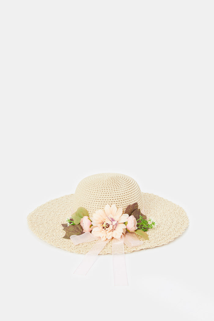 Redtag-Assorted-Floral-Embellished-Hat-Category:Caps-&-Hats,-Colour:Assorted,-Deals:New-In,-Filter:Women's-Accessories,-H1:ACC,-H2:LAD,-H3:LAA,-H4:LAA-LADIES-ACCESSORIES,-New-In,-New-In-Women-ACC,-Non-Sale,-ProductType:Hats,-S23C,-Season:S23C,-Section:Women,-Women-Caps-&-Hats-Women-